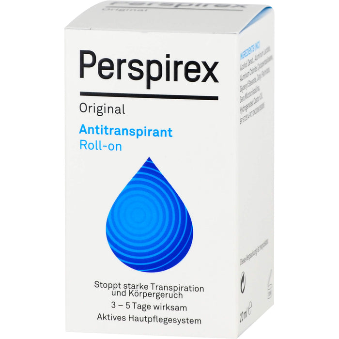 Perspirex Original Antitranspirant Roll-on, 20 ml Solution