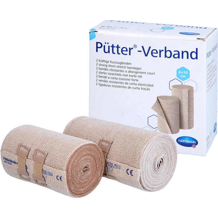 PÜTTER Verband 8/10 cmx5 m, 2 St BIN