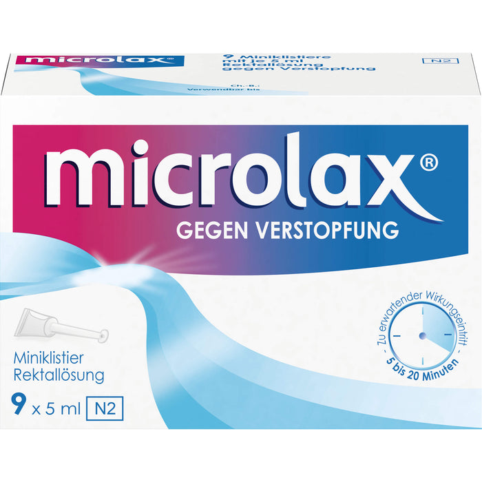 microlax Miniklistier Rektallösung Reimport Kohlpharma, 9 pcs. Enemas