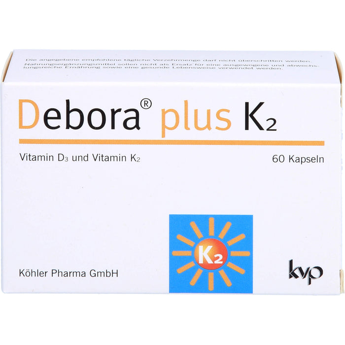 Debora plus K2 , 60 St. Kapseln