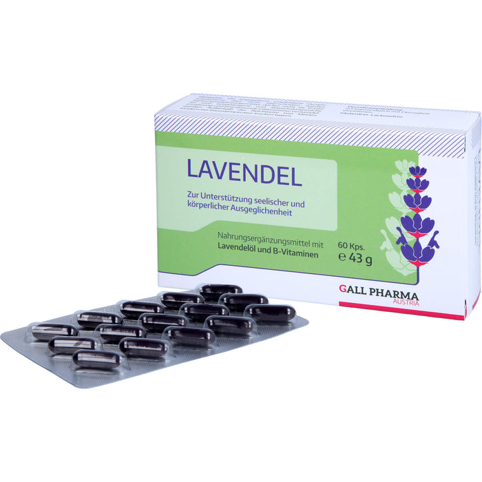 GALL PHARMA Lavendel GPH Kapseln, 60 pc Capsules