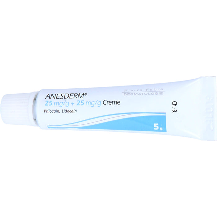 ANESDERM Set Creme Tuben sowie Pflaster, 25 g Cream