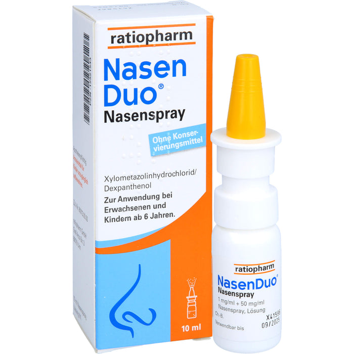 NasenDuo Nasenspray, 10 ml Solution