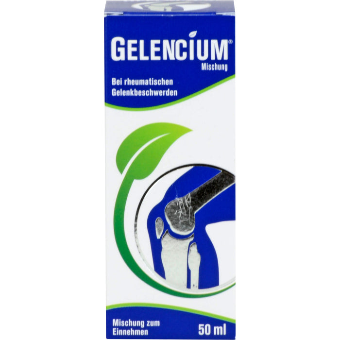 GELENCIUM Mischung bei rheumatischen Gelenkbeschwerden, 50 ml Lösung