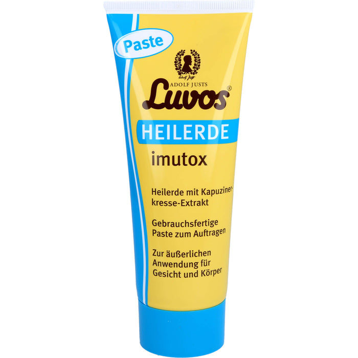 Luvos Heilerde imutox Paste  zur Unterstützung der Haut bei der Entgiftung, 370 g Paste