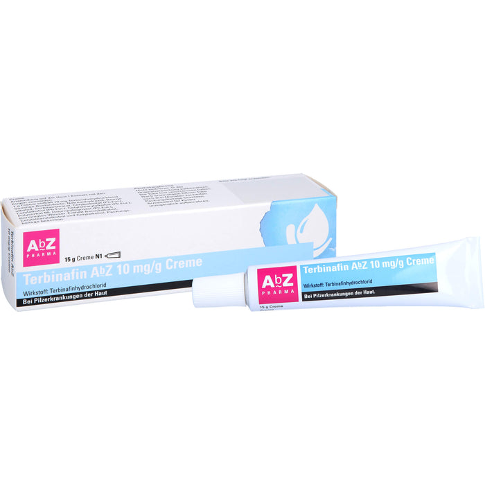 Terbinafin AbZ 10 mg/g Creme, 15 g Crème