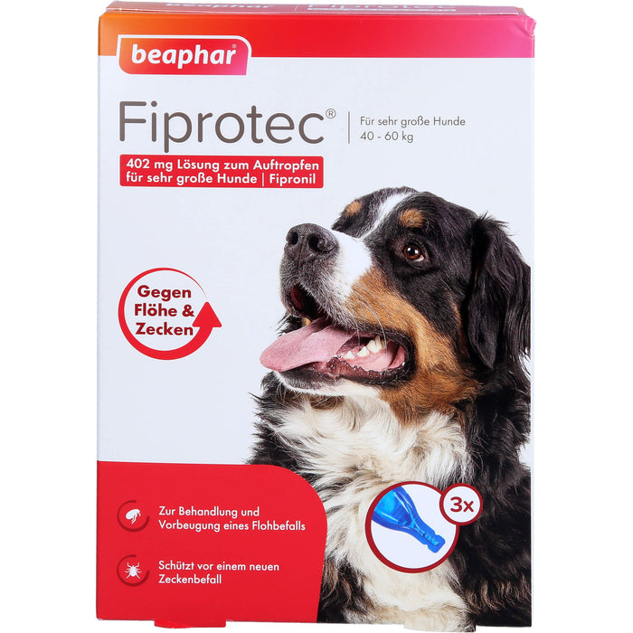 Fiprotec 402mg Sehr G Hund, 3X4.02 ml TRO