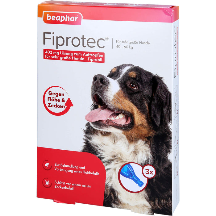 Fiprotec 402mg Sehr G Hund, 3X4.02 ml TRO