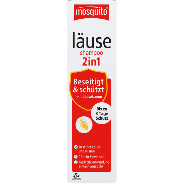 mosquito Läuse 2in1 Shampoo + Abwehr, 100 ml Shampoo