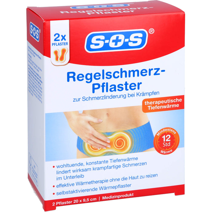 SOS Regel-Schmerz-Pflaster, 2 St PFL