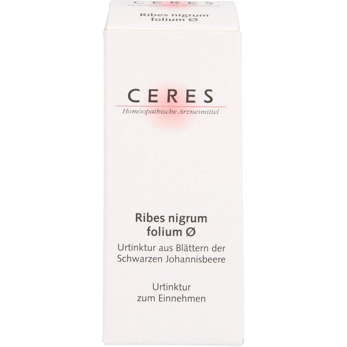 CERES Ribes nigrum folium Urtinktur, 20 ml Lösung