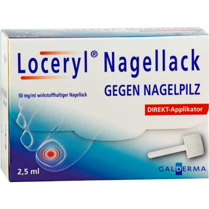 Loceryl kohlpharma Nagellack gegen Nagelpilz Direkt-Applikator, 2.5 ml Wirkstoffhaltiger Nagellack