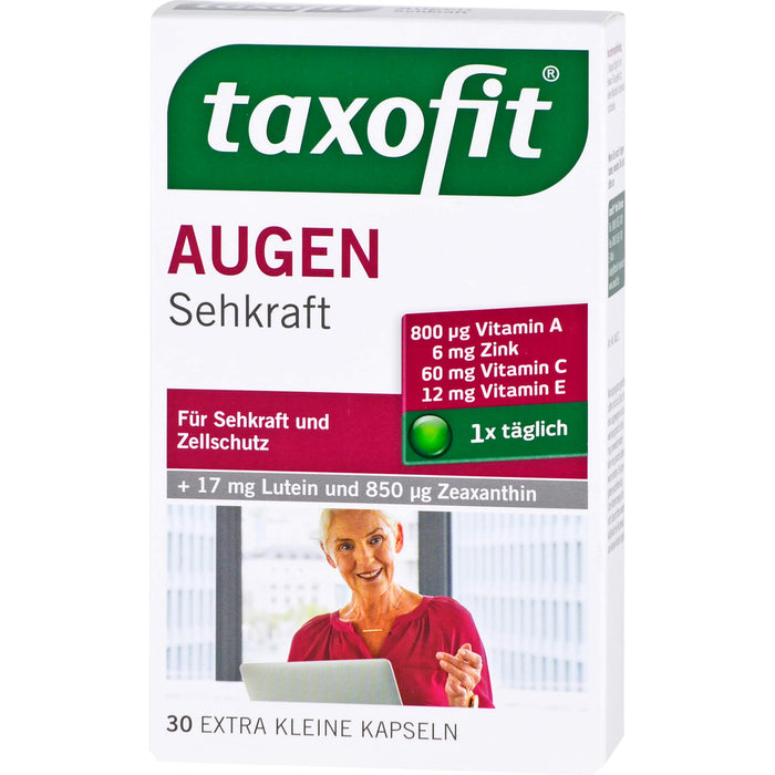 taxofit Augen Sehkraft Kapseln, 30 St KAP