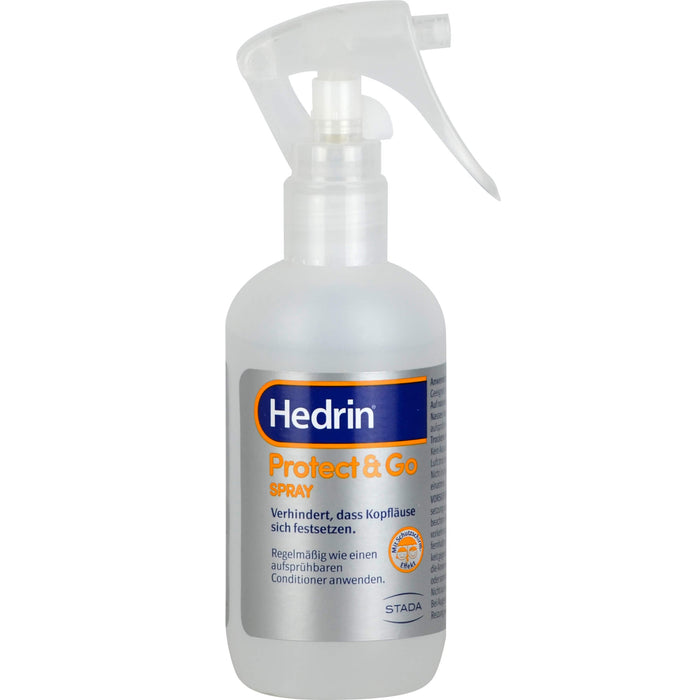 Hedrin Protect & Go Spray verhindert, dass Kopfläuse sich festsetzen, 120 ml Lösung