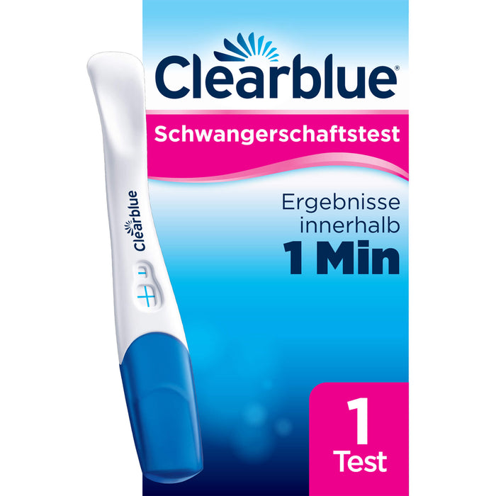 Clearblue Schwangerschaftstest schnelle Erkennung, 1 pcs. Test