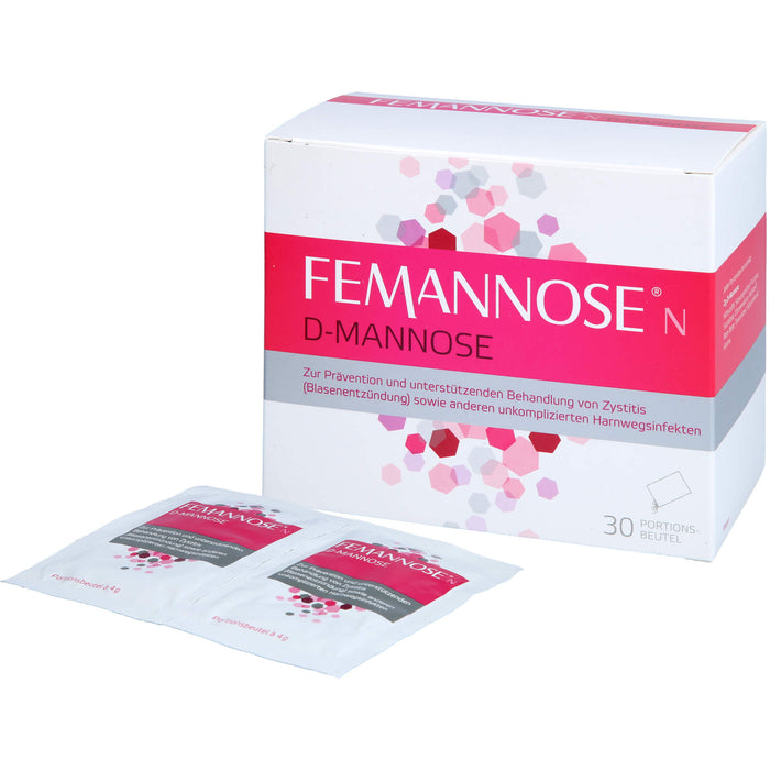 FEMANNOSE N D-Mannose Portionsbeutel, 30 pcs. Sachets