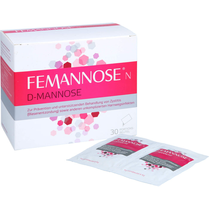 FEMANNOSE N D-Mannose Portionsbeutel, 30 pcs. Sachets