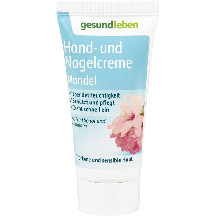 gesund leben Hand-und Nagelcreme Mandel, 20 ml CRE