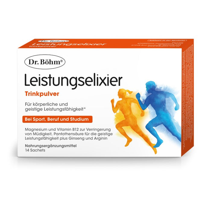 Dr Böhm Leistungselixier Brausegranulat, 14 pc Sachets