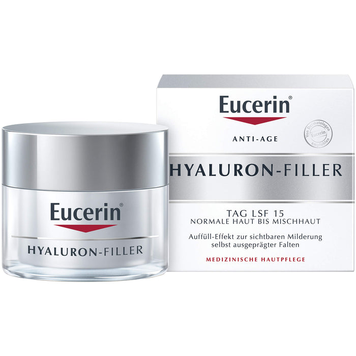 Eucerin Anti-Age Hyaluron-Filler Tag LSF 15 Creme, 50 ml Crème