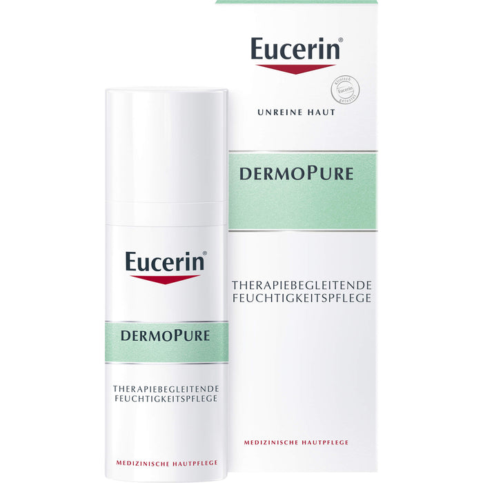 Eucerin DermoPure therapiebegleitende Feuchtigkeitspflege, 50 ml Creme