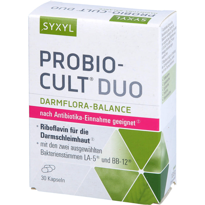 SYXYL Probio-Cult Duo Darmflora-Balance Kapseln, 30 St. Kapseln