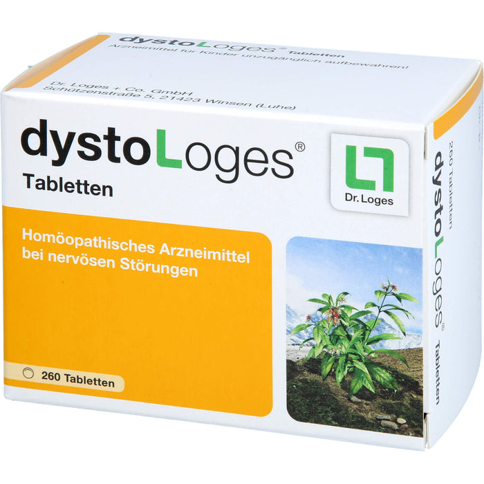 dystoLoges Tabletten bei nervösen Störungen, 260 pcs. Tablets