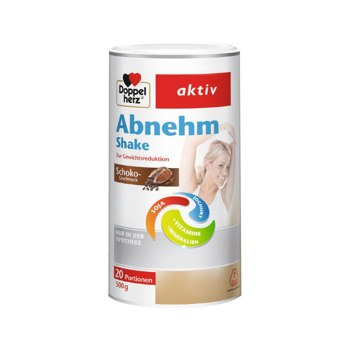 Doppelherz Abnehm Shake Schoko, 500 g PUL