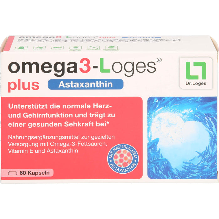 omega3-Loges plus Kapseln, 60 St. Kapseln