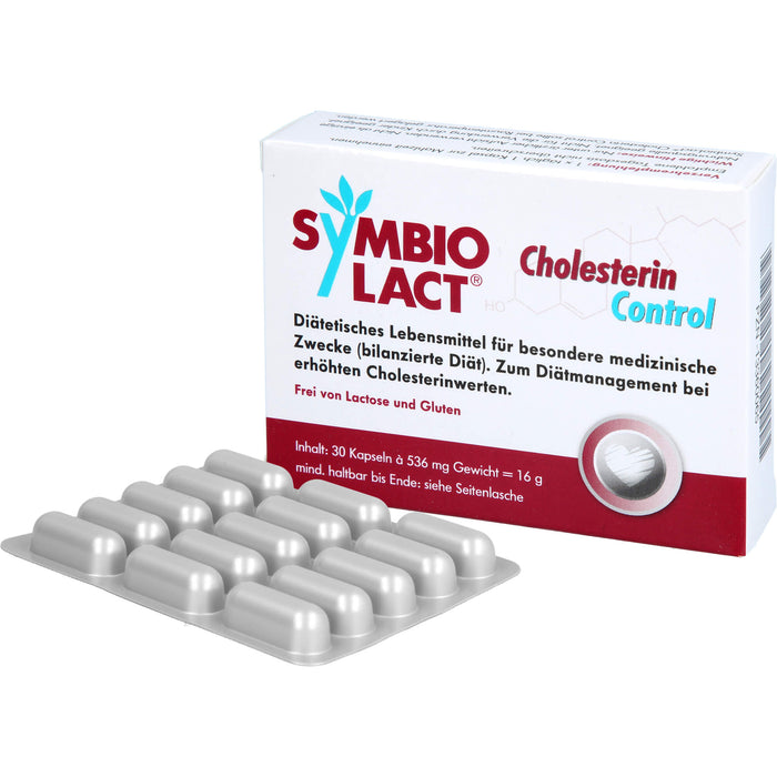 SymbioLact Cholesterin Control Kapseln, 30 pc Capsules
