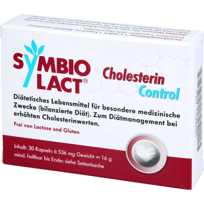 SymbioLact Cholesterin Control Kapseln, 30 pcs. Capsules