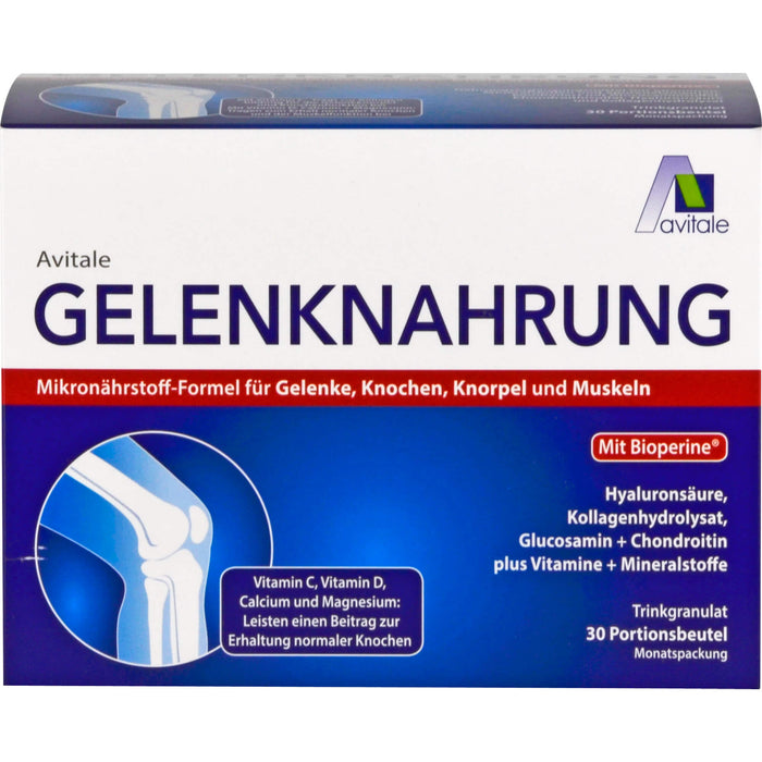 GELENKNAHRUNG+HYALURONSÄURE TRINKGRANULAT, 30X15 g BEU