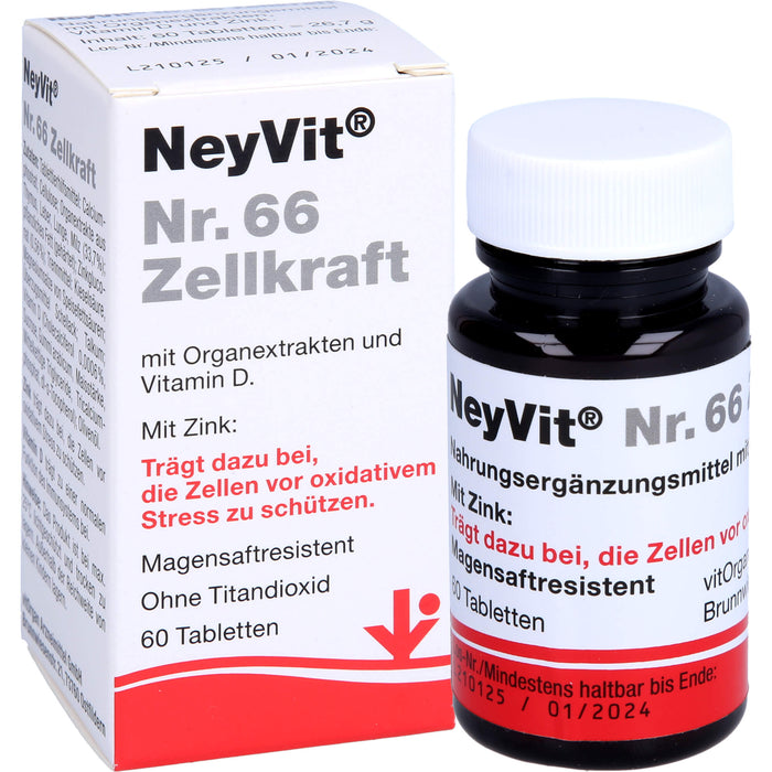 NeyVit Nr. 66 Zellkraft, 60 St TMR