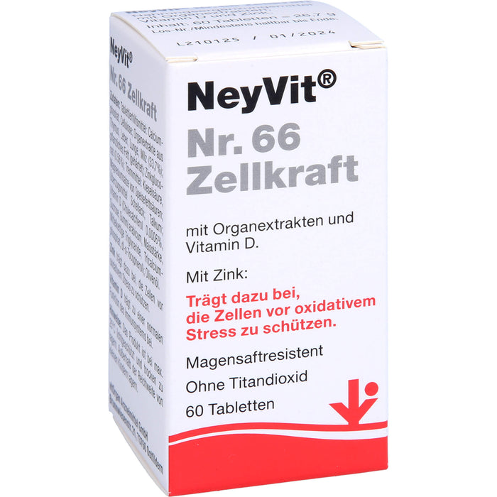 NeyVit Nr. 66 Zellkraft, 60 St TMR