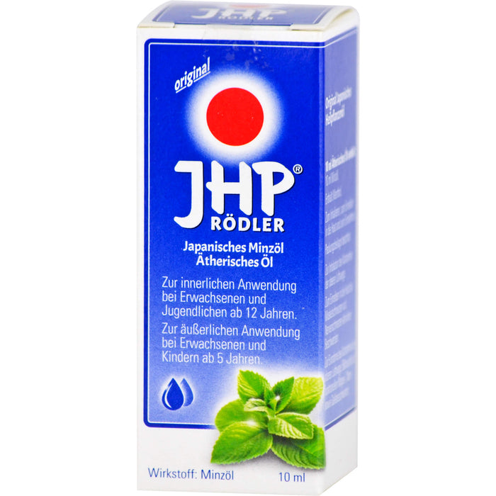 JHP Rödler Japanisches Minzöl, 10 ml Huile éthérique