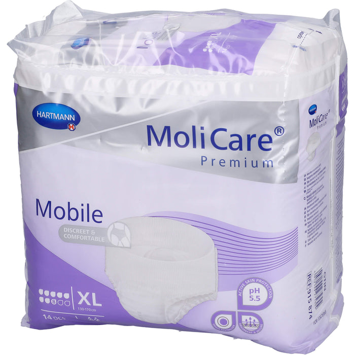 MoliCare Premium Mobile 8 Tropfen Gr. XL, 14 St