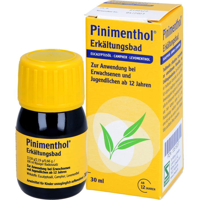 Pinimenthol Erkältungsbad, 30 ml Solution