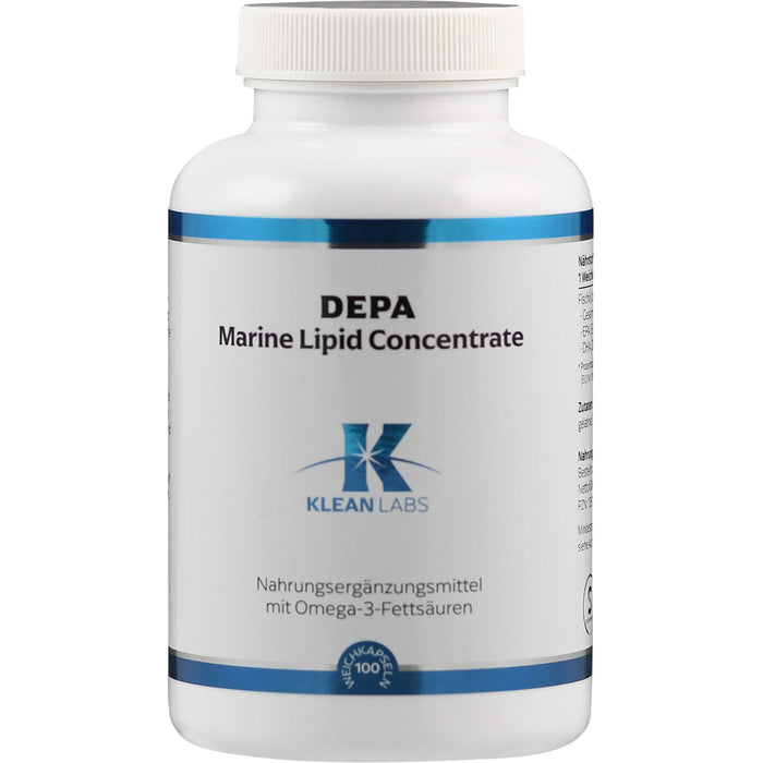 DEPA Marine Lipid Concentrate KLEAN LABS, 100 St KAP