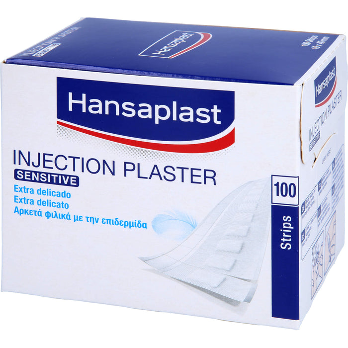 Hansaplast sensitive Injektionspflaster, 100 pc Pansement