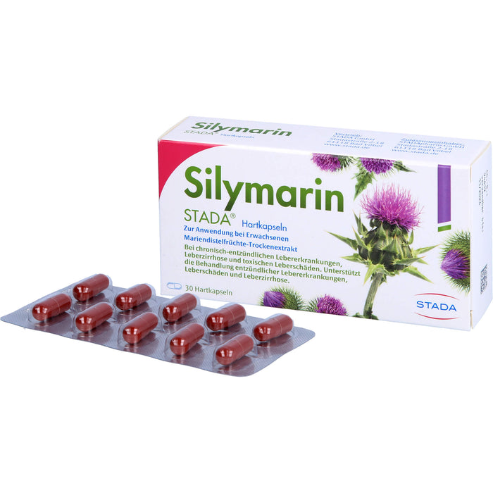 STADA Silymarin Hartkapseln, 30 pc Capsules