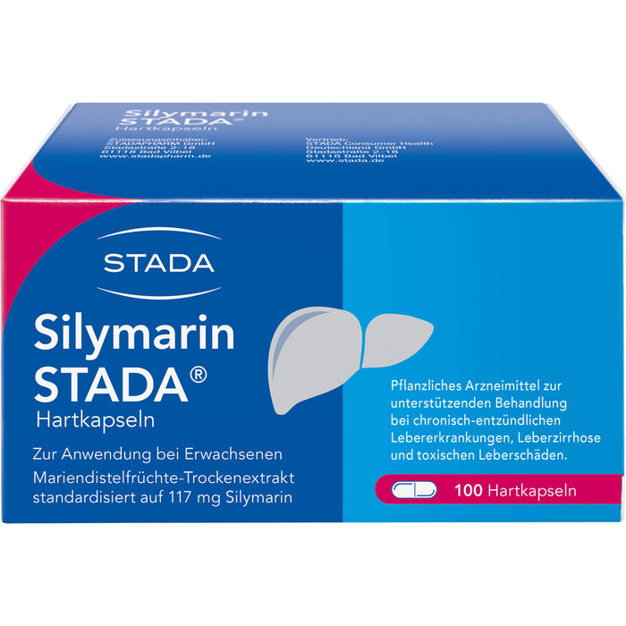 Silymarin STADA Hartkapseln, 100 pc Capsules