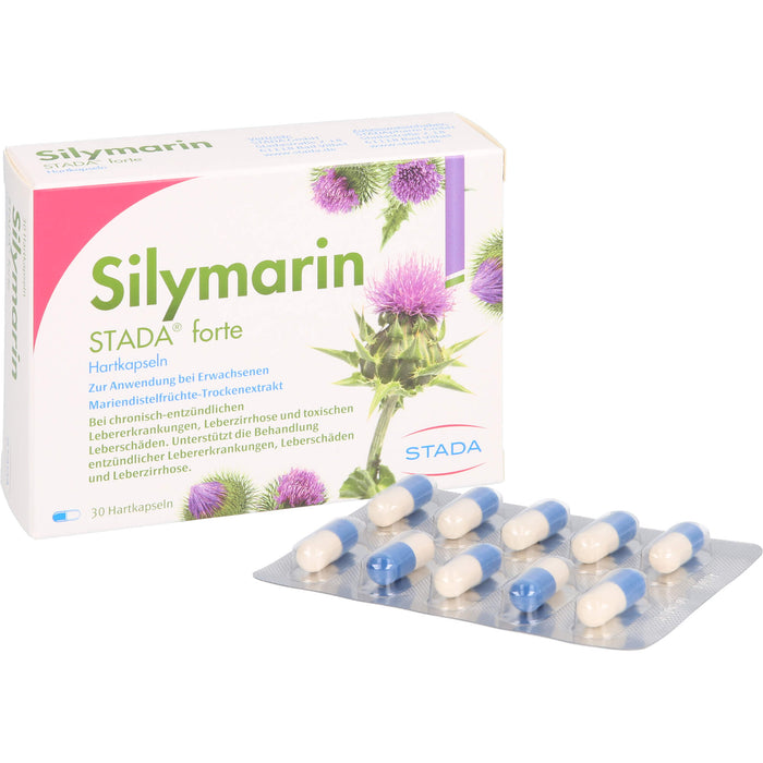 Silymarin STADA forte Hartkapseln, 30 pc Capsules