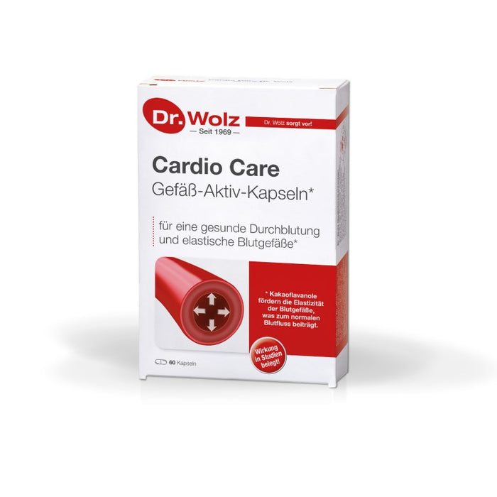 Dr. Wolz Cardio care Kapseln für die Herzgesundheit, 60 pc Capsules