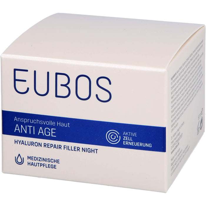 EUBOS Hyaluron Repair Filler Night Creme, 50 ml Creme