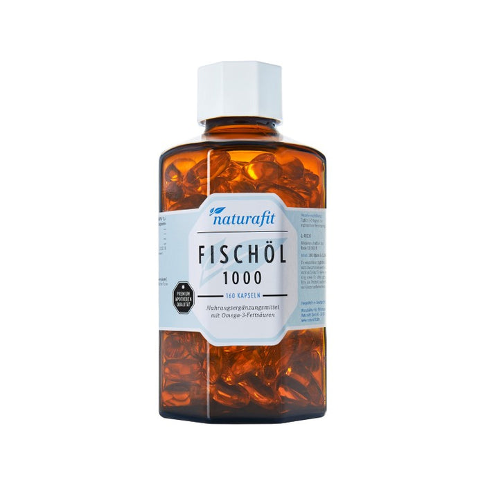 naturafit Fischöl 1000 Kapseln, 160 pcs. Capsules