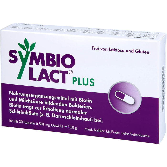 SymbioLact plus Kapseln, 30 pcs. Capsules