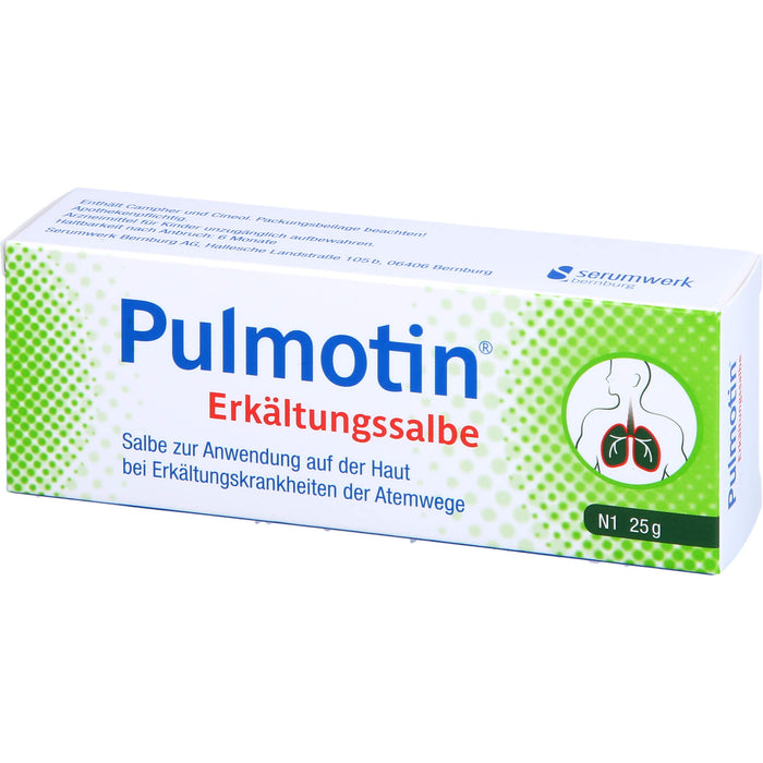 Pulmotin Erkältungssalbe, 25 g Creme