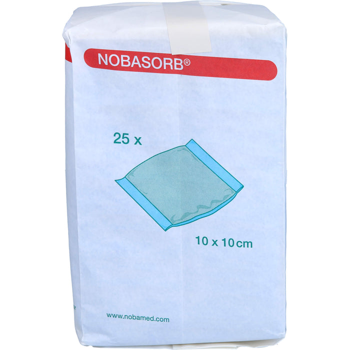 NOBASORB Saugkompressen 10x10 cm, 25 St KOM