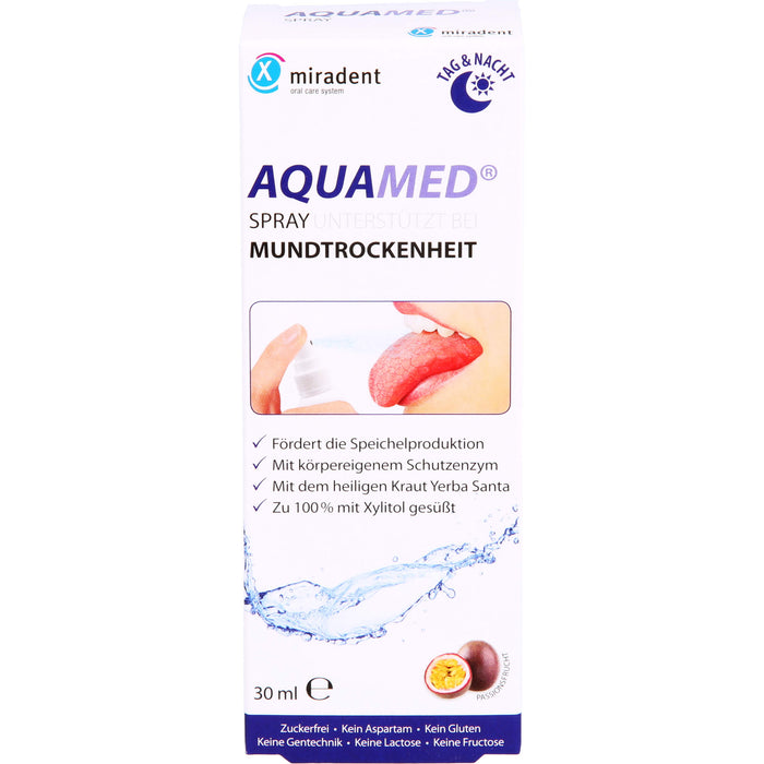 AQUAMED Mundtrockenheits-Spray, 30 ml Solution