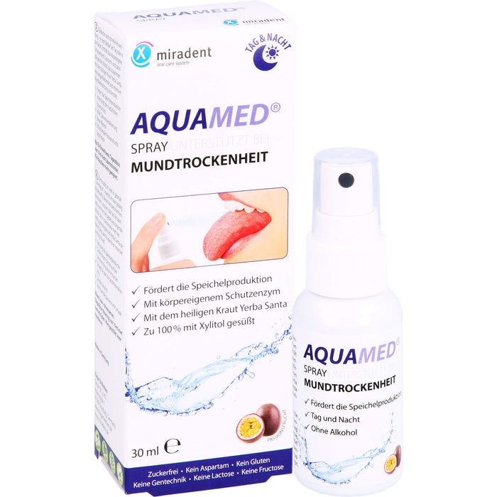 AQUAMED Mundtrockenheits-Spray, 30 ml Solution